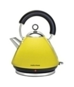 Morphy Richards Accents 43287 Pyramid Traditional Kettle - Yellow